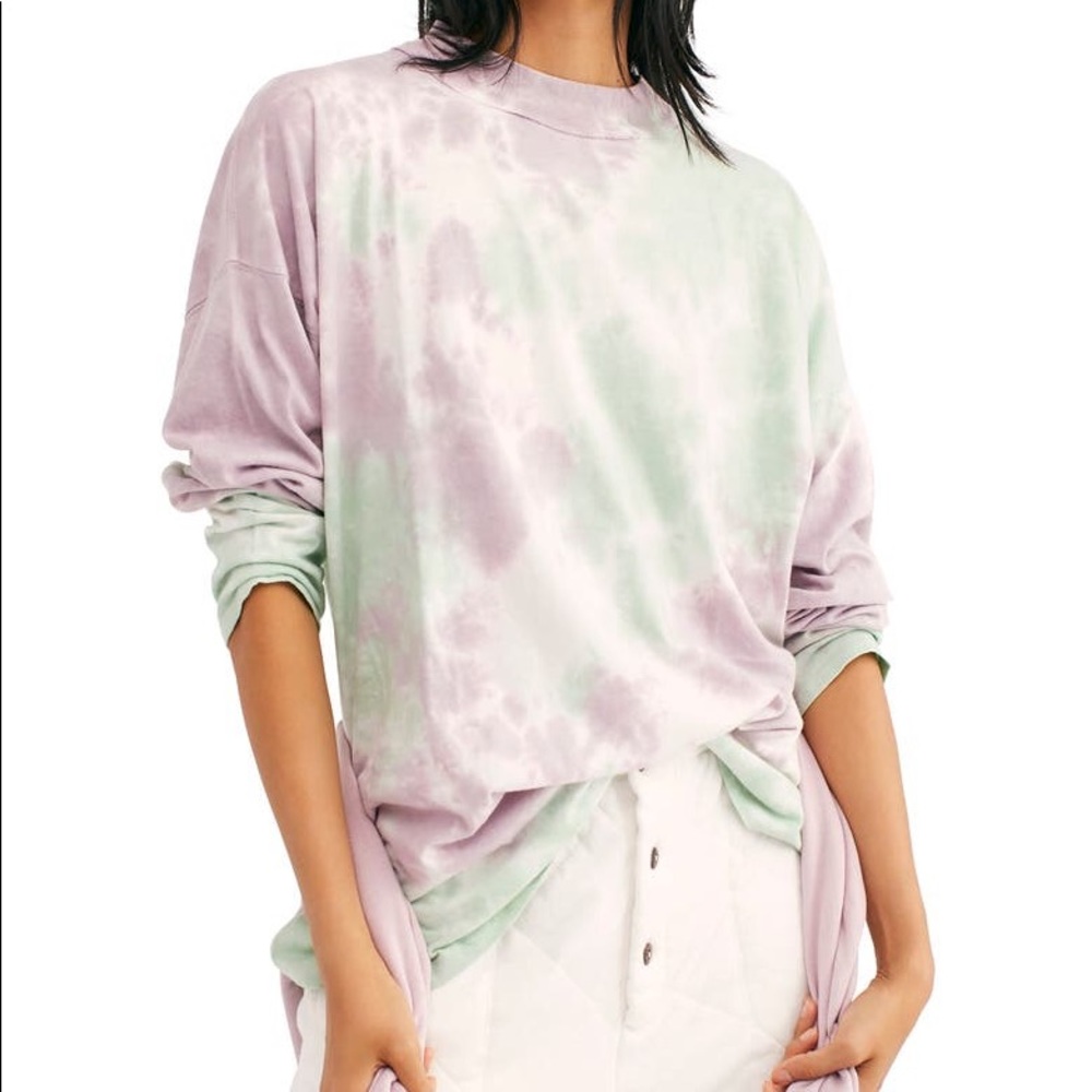 We the Free Tie Dye Long Sleeve Tee